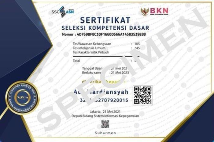 CHUTOGEL - Langkah-langkah Download Sertifikat SKD CPNS 2024