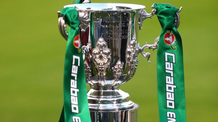 Carabao cup arsenal quarter host finals chelsea bournemouth tottenham draw drawn while been will